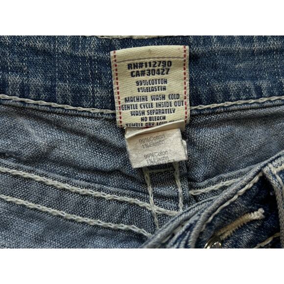 True Religion Disco Josie Big T Shorts 28 - Picture 7 of 7